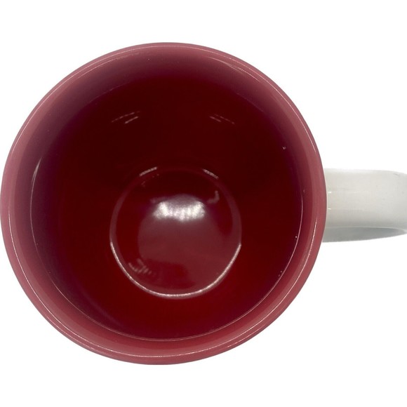 Hallmark Texas Home Coffee Tea Mug Red White & Gray 12 Fl Oz 4” Tall Stoneware - Picture 3 of 4